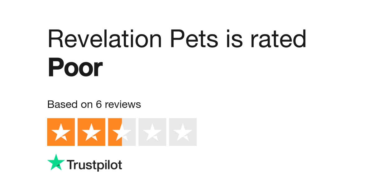 Revelation Pets Reviews | Read Customer Service Reviews of ...