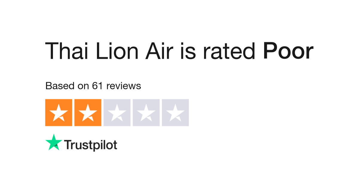 Thai Lion Air Reviews Read Customer Service Reviews Of