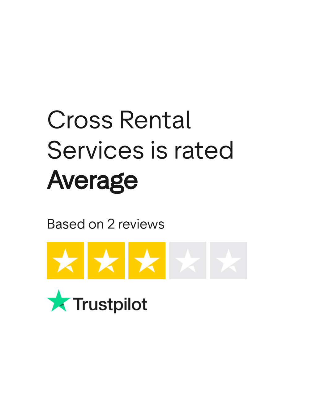 Cross Rental Services Reviews Read Customer Service Reviews of