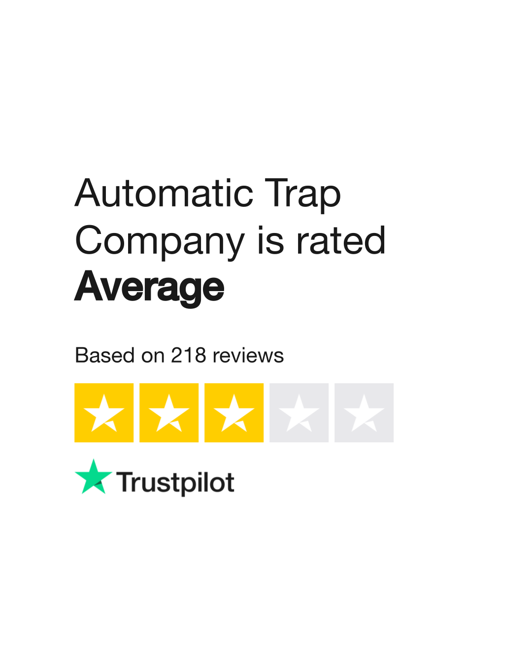 NEW traps – Automatic Trap Company