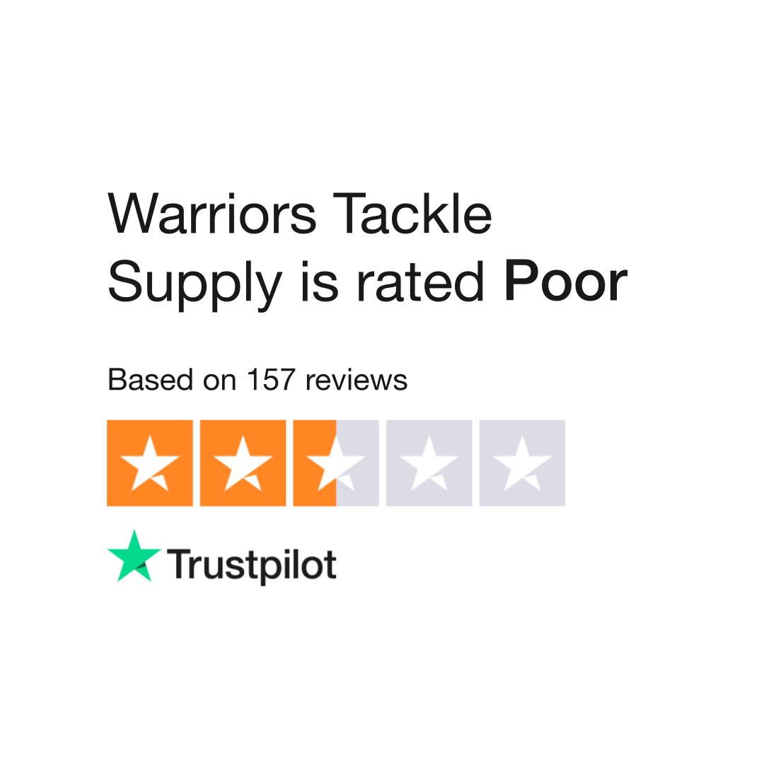 Warriors Tackle Supply Reviews  Read Customer Service Reviews of  www.warriorstacklesupply.com