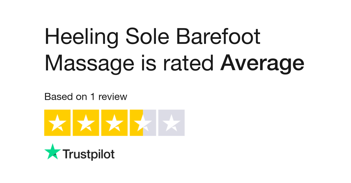 Heeling Sole Barefoot Massage Reviews Read Customer Service Reviews