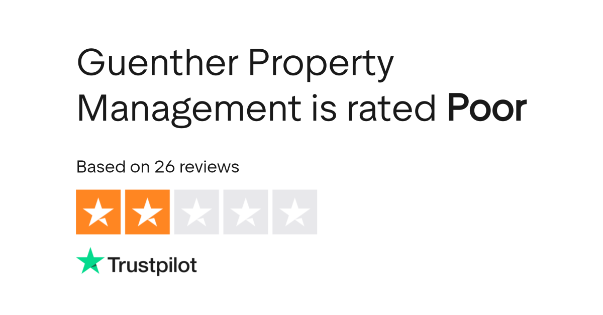 Guenther Property Management Reviews Read Customer Service Reviews Of Guenthermanagement Com
