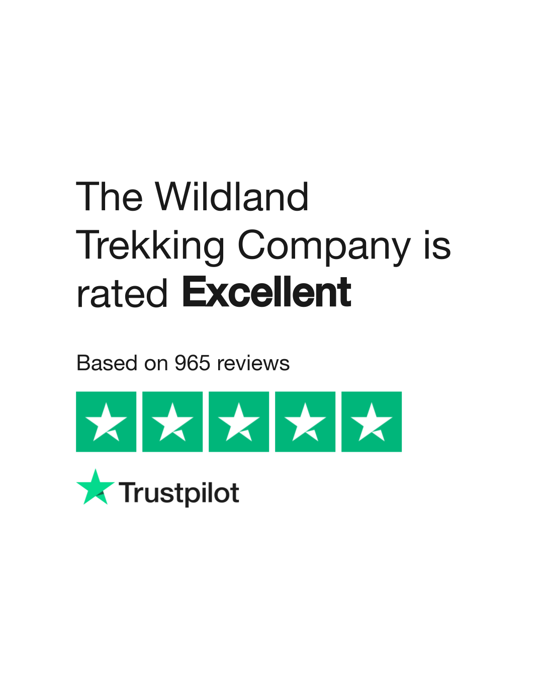 The Wildland Trekking Company Reviews