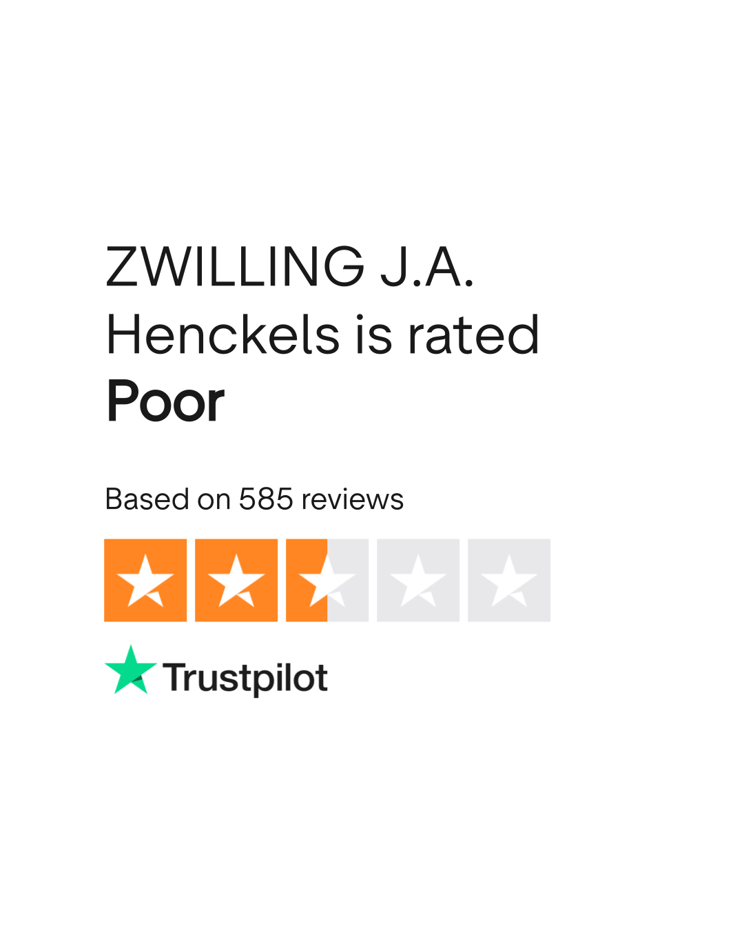 ZWILLING J.A. Henckels Reviews Read Customer Service Reviews of