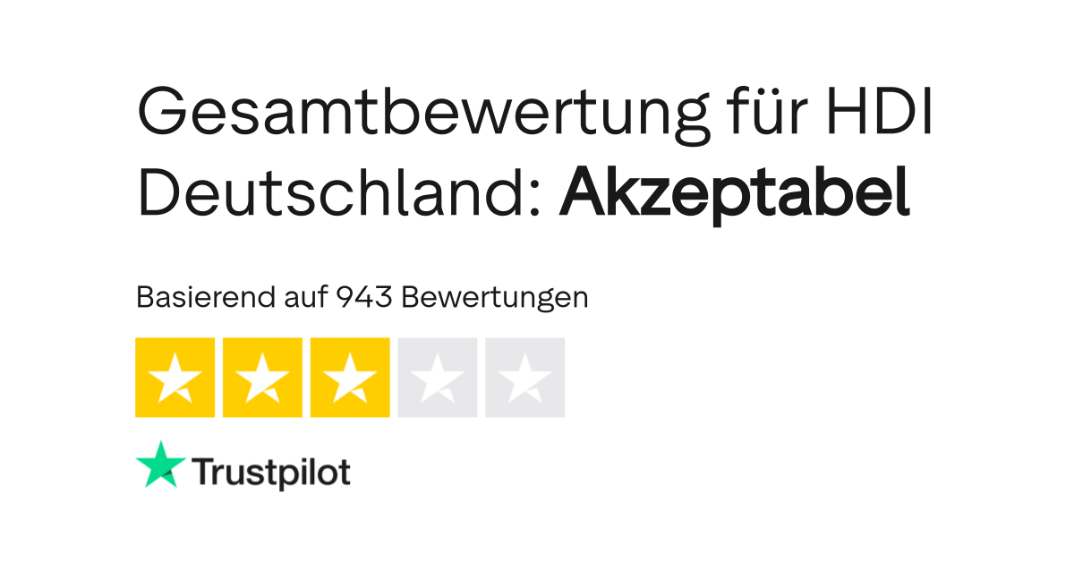 Bewertungen Zu Hdi Generalvertretung Lesen Sie Kundenbewertungen Zu Hdi De