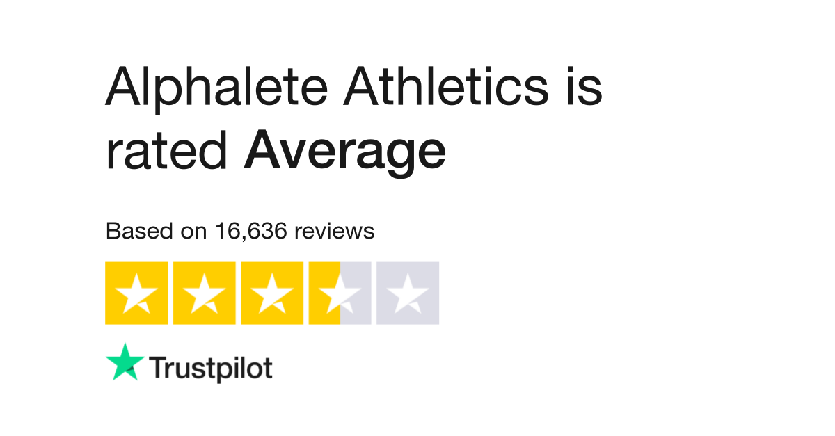 Alphalete Athletics Reviews, Read Customer Service Reviews of  alphaleteathletics.com