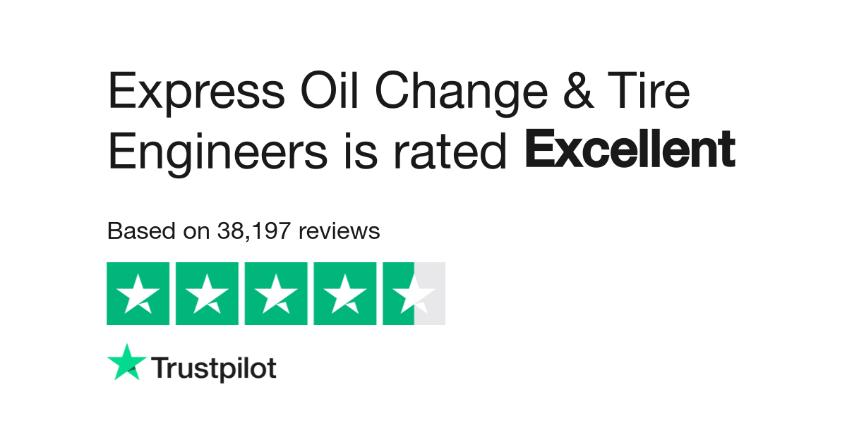 Express Oil Change & Tire Engineers Reviews Read Customer Service