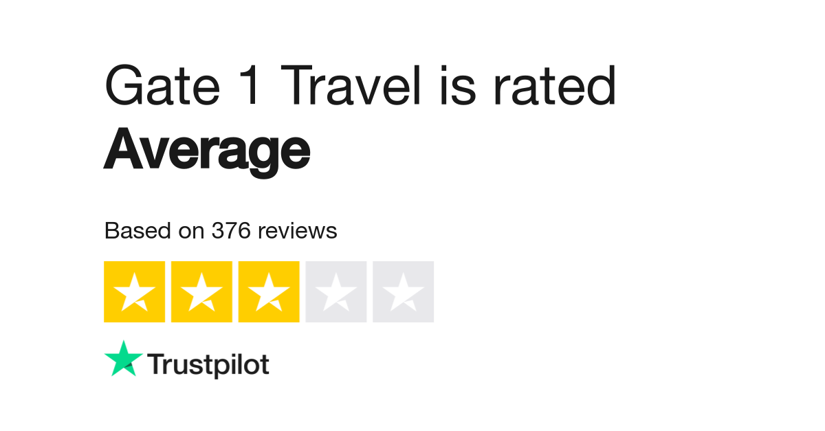 Gate 1 Travel Reviews Read Customer Service Reviews Of Gate1travel Com