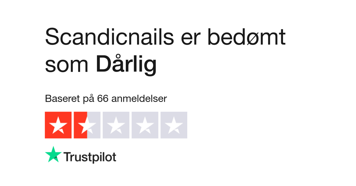 Anmeldelser af | Læs kundernes anmeldelser scandicnails.dk