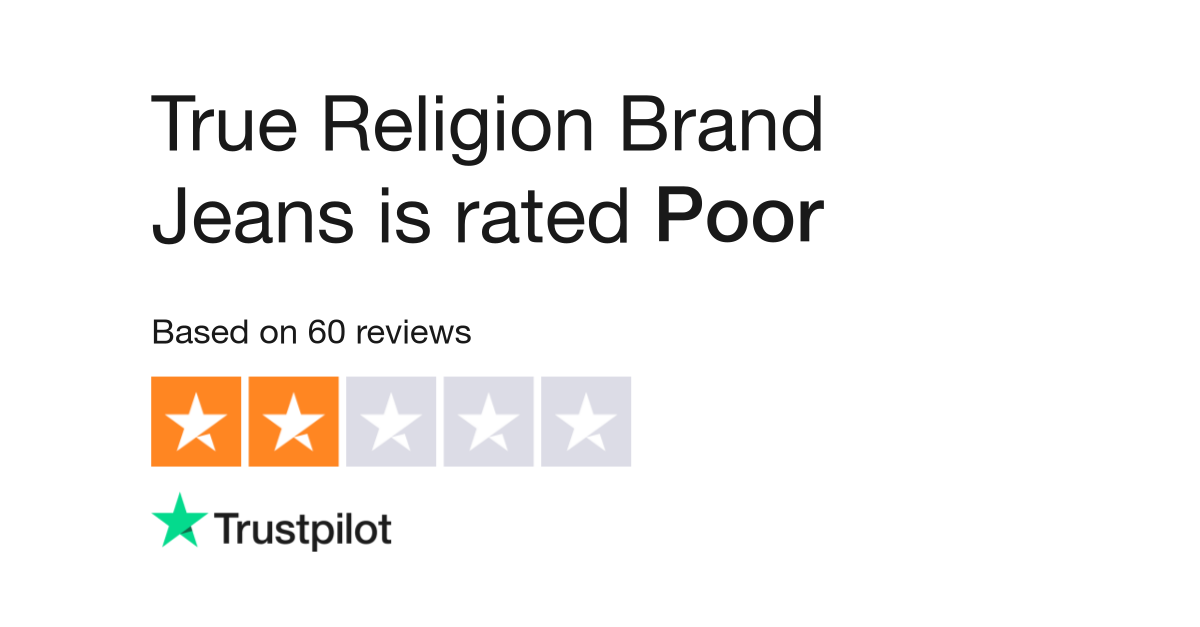 True Brand Jeans Reviews Read Service of eu. truereligion.com