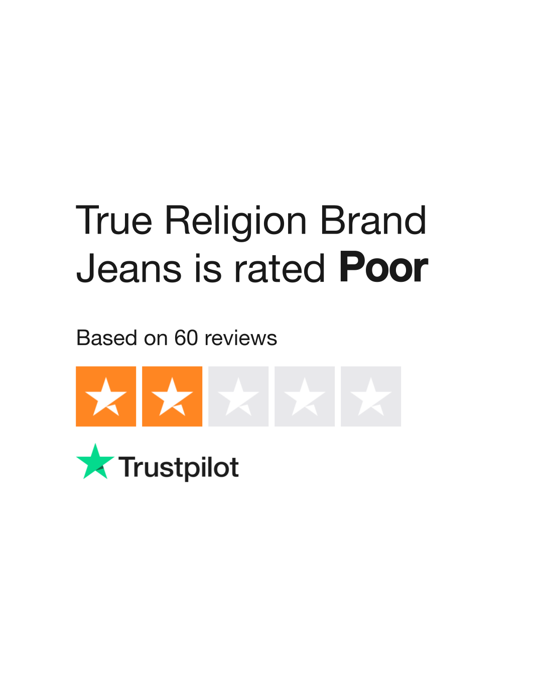 True religion jeans outlet review