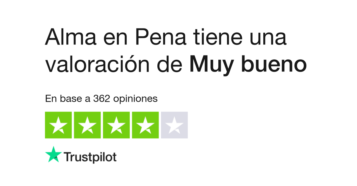 Opiniones Alma en Pena | Lee las opiniones sobre el servicio de www.almaenpena.es