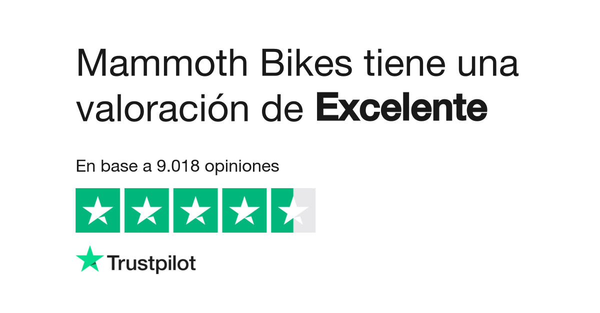 Bicicletas best sale mammoth precio