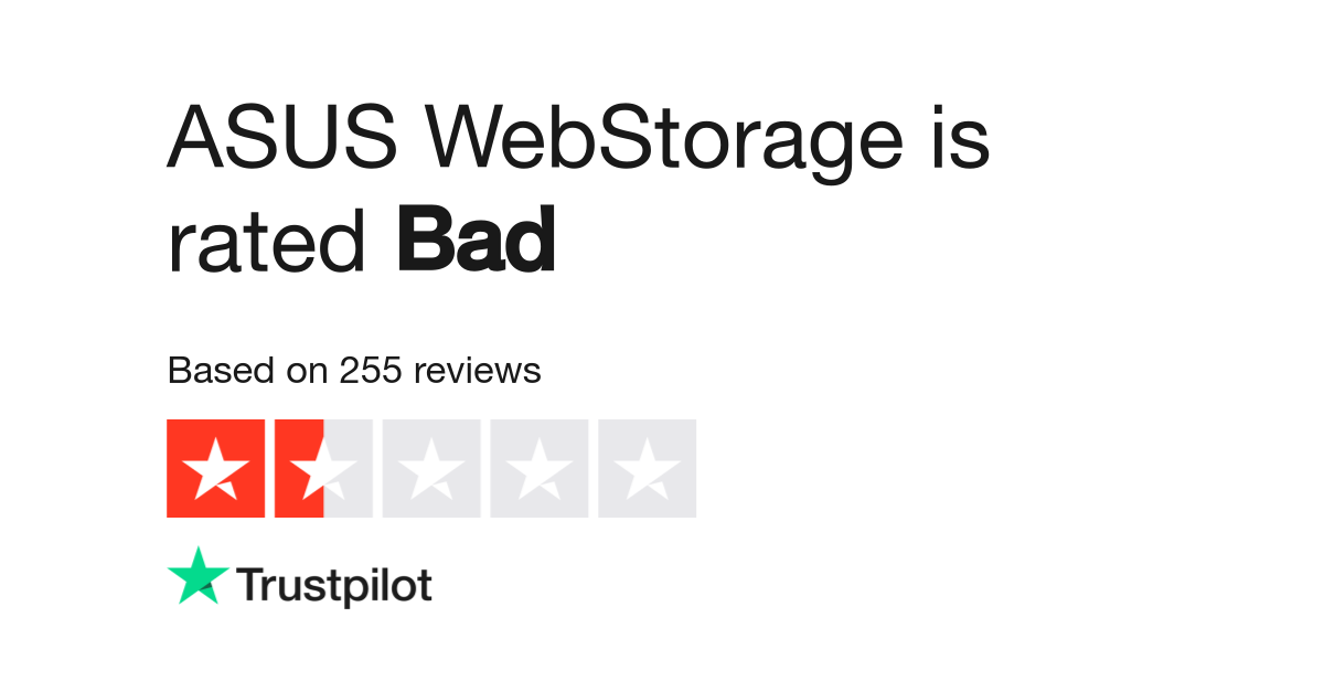 Asus Webstorage Reviews Read Customer Service Reviews Of Www Asuswebstorage Com