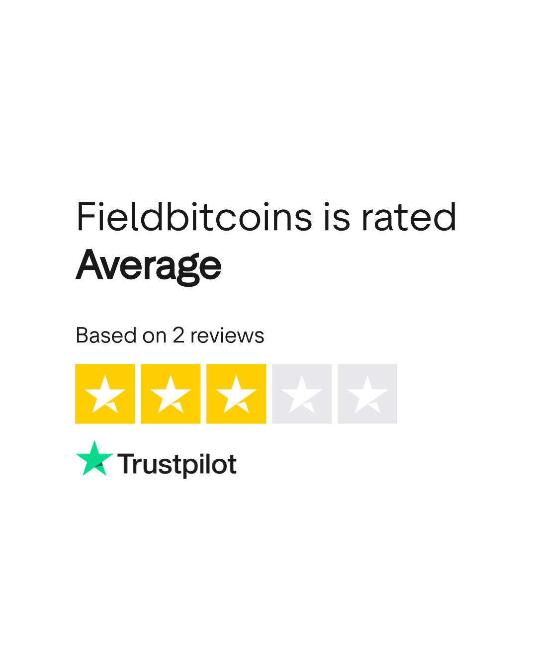 Fieldbitcoins Reviews | Read Customer Service Reviews of  www.fieldbitcoins.com
