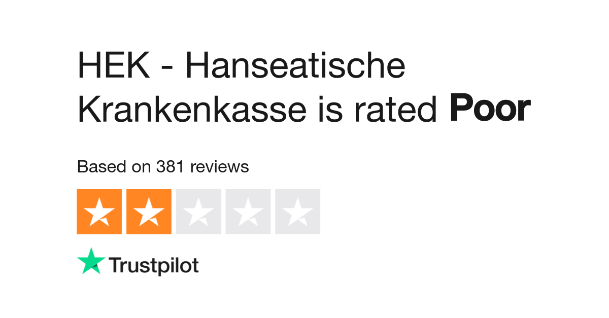 Hek Hanseatische Krankenkasse Reviews Read Customer Service Reviews Of Hek De