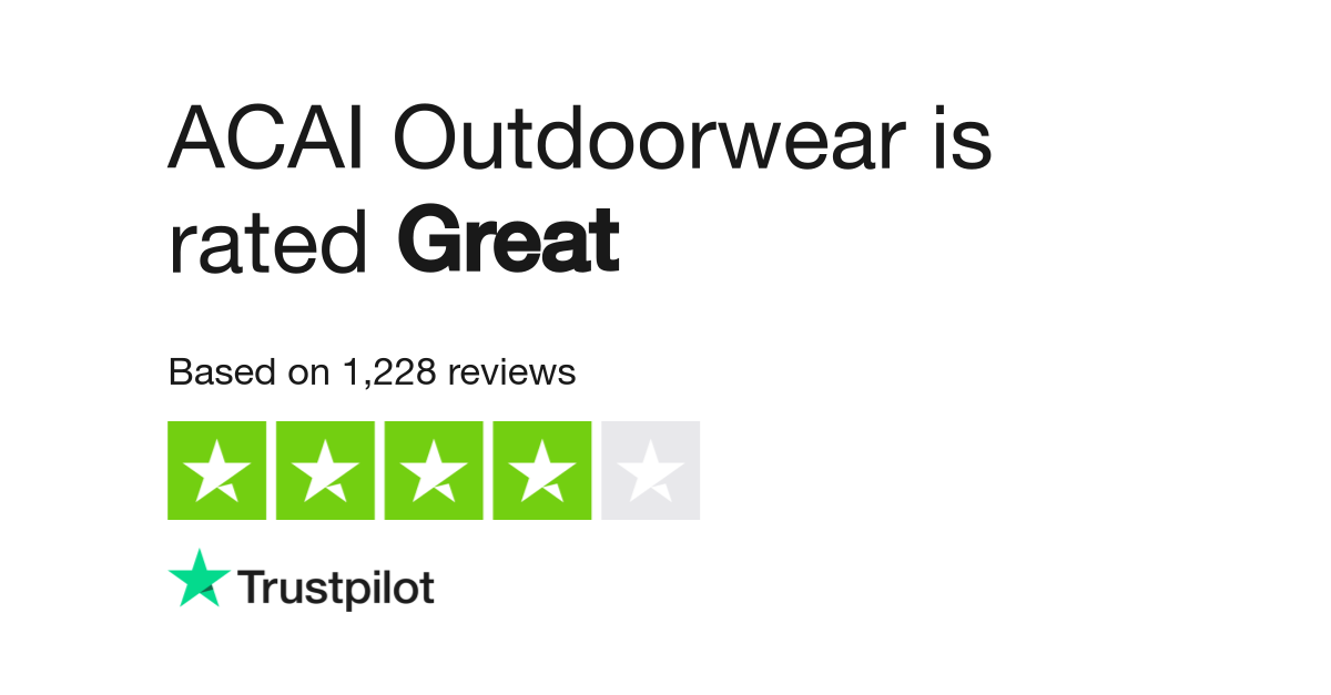 ACAI Outdoorwear Reviews  Read Customer Service Reviews of  www.acaiactivewear.com