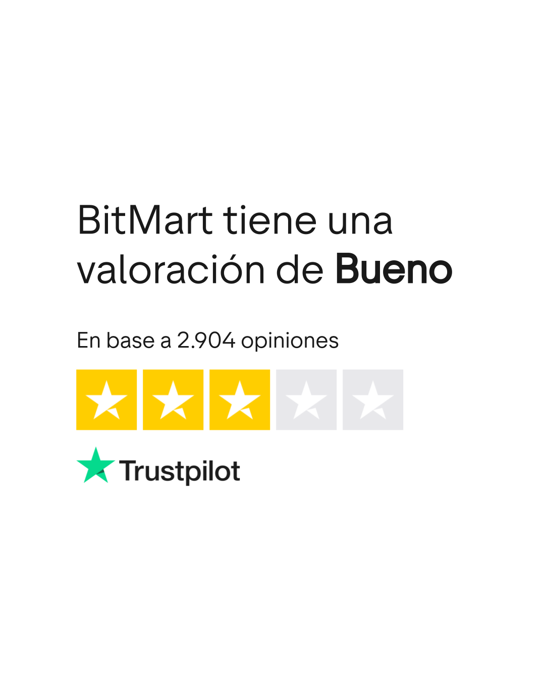 Opiniones sobre BitMart | Lee las opiniones sobre el servicio de www.bitmart .com