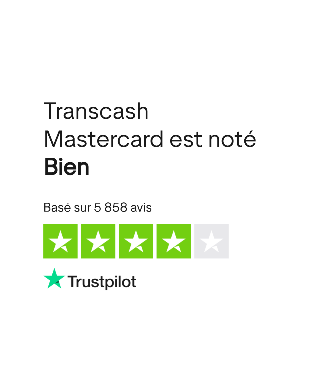 Avis de Transcash Mastercard | Lisez les avis marchands de www.transcash.fr