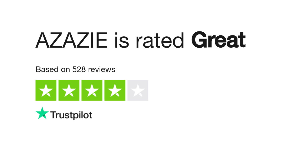 Azazie shipping clearance reviews