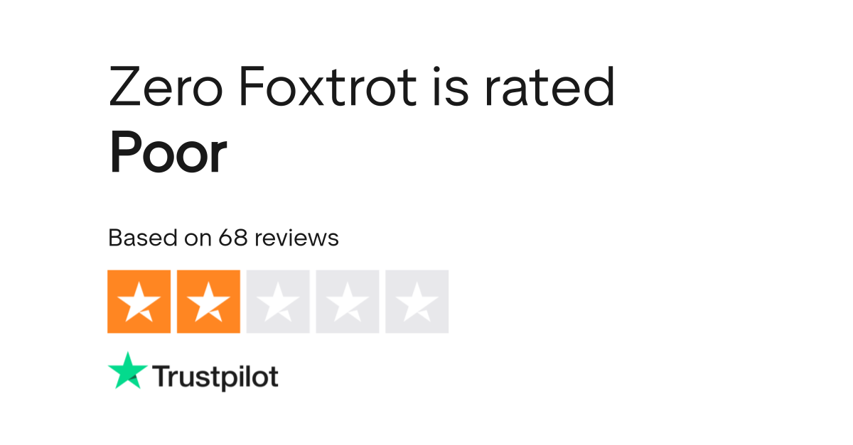Zero Foxtrot Reviews Read Customer Service Reviews of