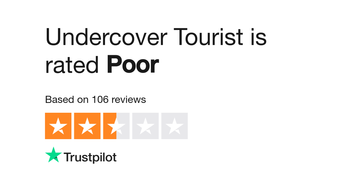 Undercover Tourist Reviews Read Customer Service Reviews of www