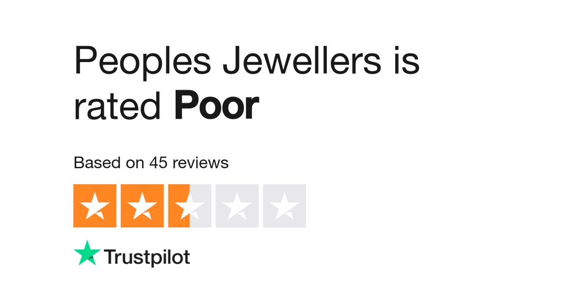 Peoples clearance jewellers complaints