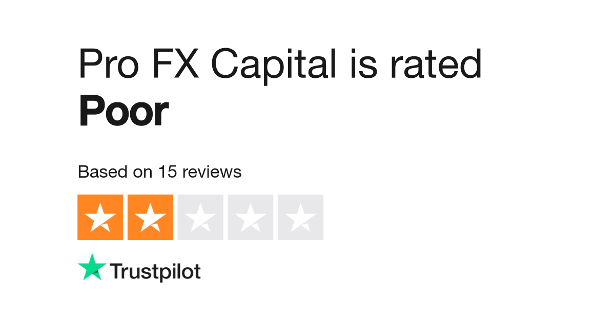 Pro Fx Capital Reviews Read Customer Service Reviews Of Www - 