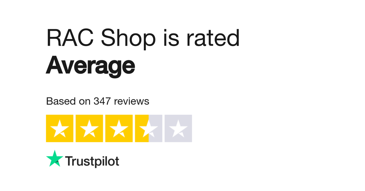 RAC Shop Reviews | Read Customer Service Reviews of racshop.co.uk