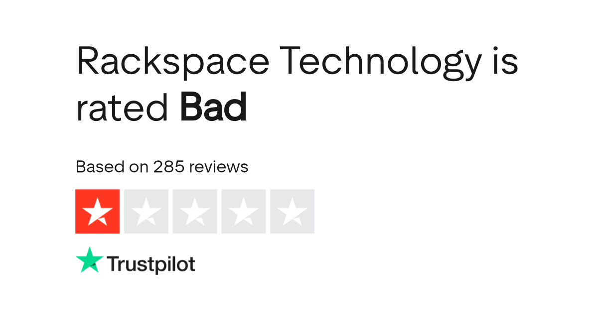 Rackspace Technology Reviews Read Customer Service Reviews of