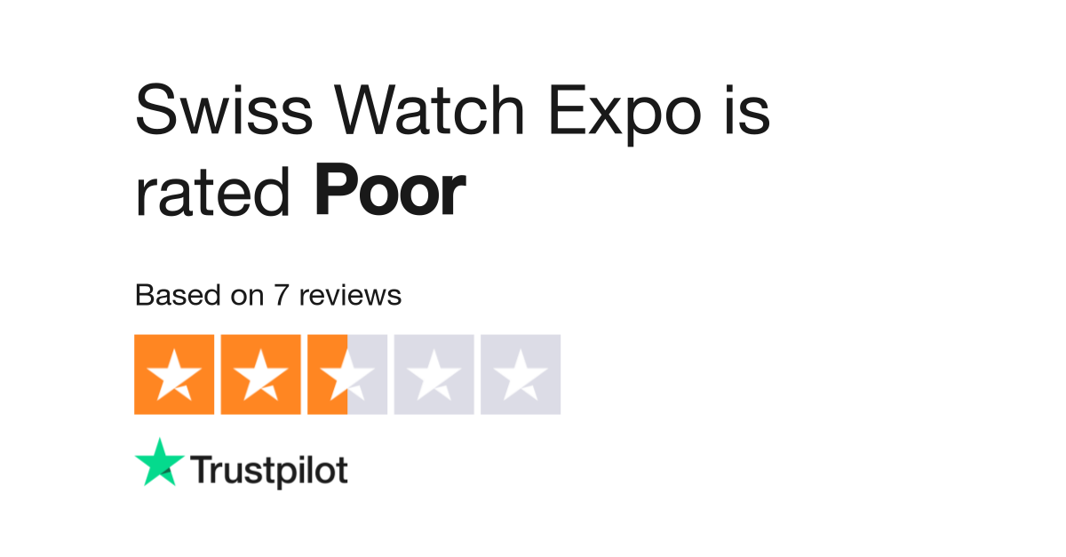 Swiss watch expo reviews sale