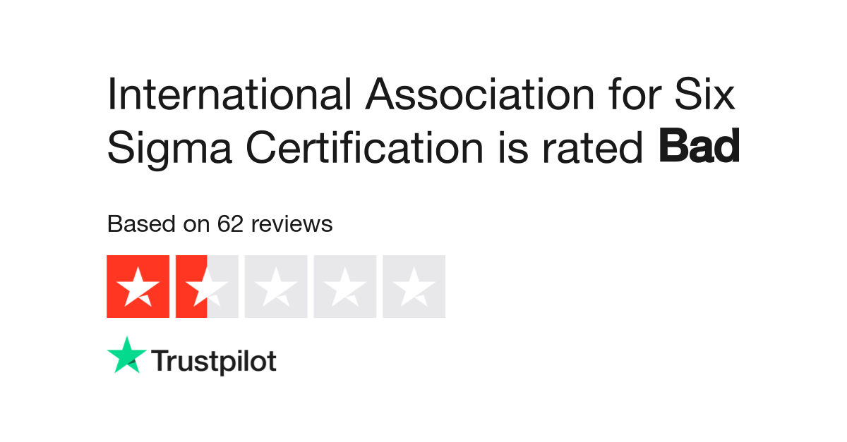 International association for 2024 six sigma certification