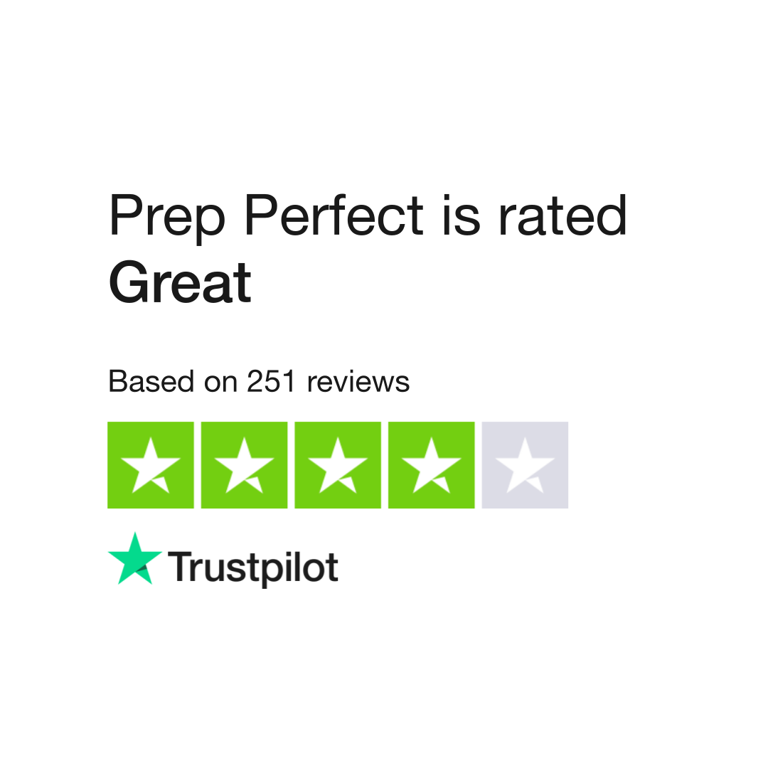 Prep Perfect Reviews Read Customer Service Reviews Of Prepperfect co uk