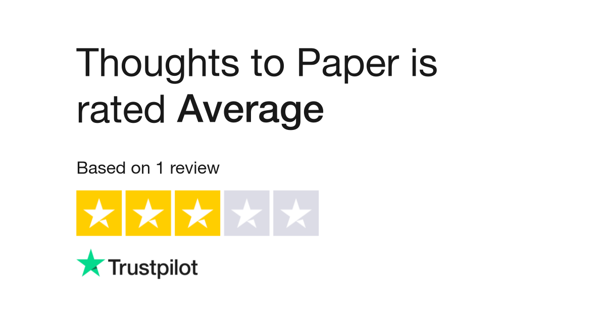 thoughts to paper patent review