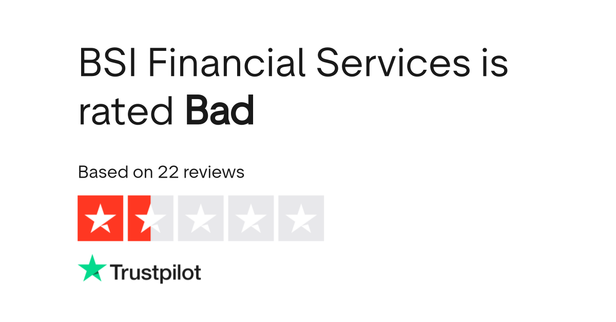 Bsi Financial Services Payoff Request