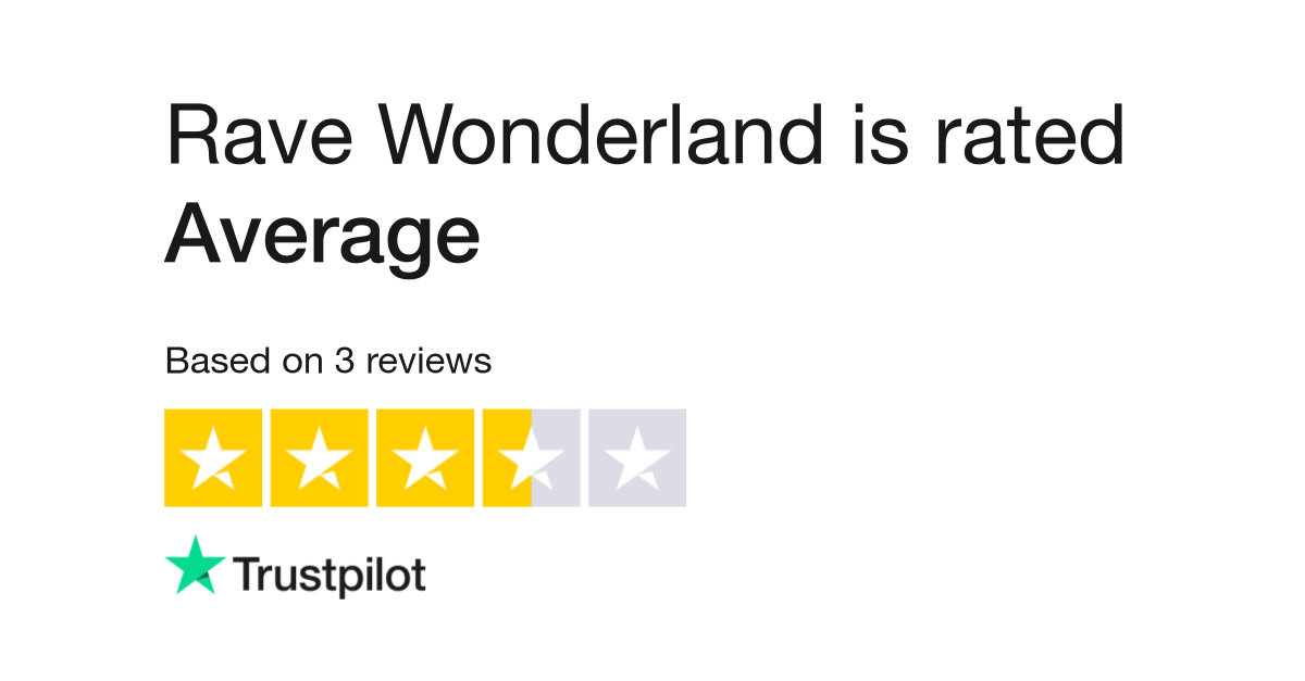 Rave Wonderland Reviews  Read Customer Service Reviews of