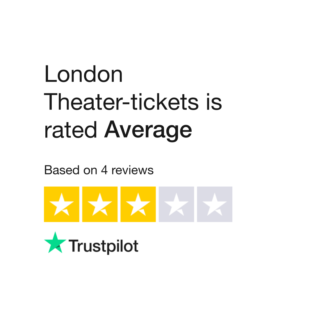 London Theatertickets Reviews Read Customer Service Reviews of book