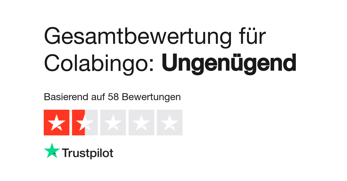 Bewertungen zu Colabingo Lesen Sie Kundenbewertungen zu colabingo