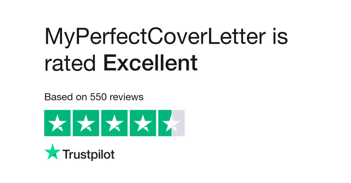 my perfect cover letter reviews