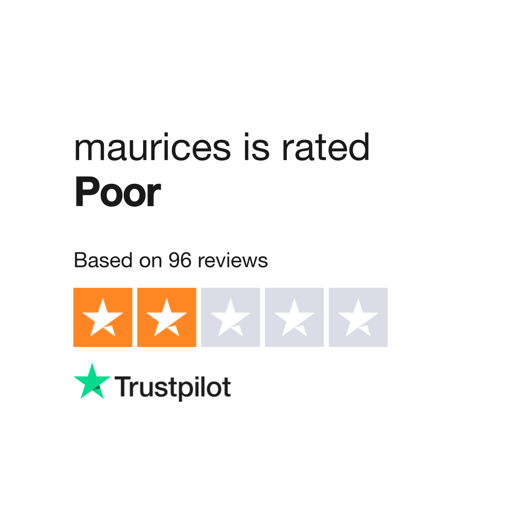 Maurices clothing reviews best sale