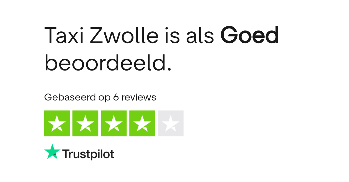 Taxi Zwolle reviews Bekijk consumentenreviews over taxizwolle.nu