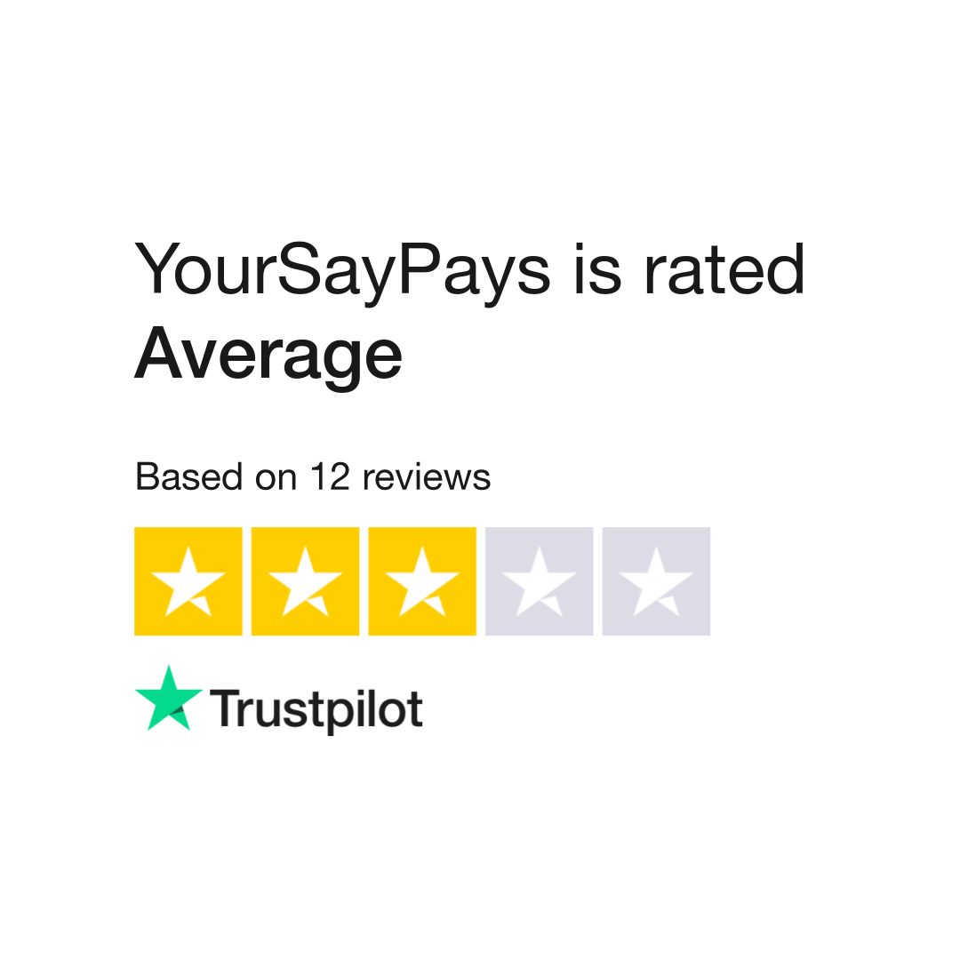Read Customer Service Reviews of yoursaypays.co.uk