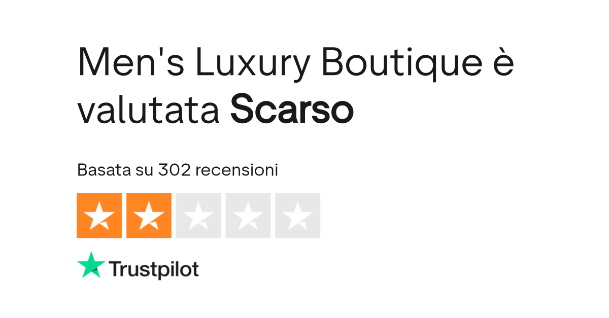 Men's Luxury Boutique Leggi le recensioni dei servizi di