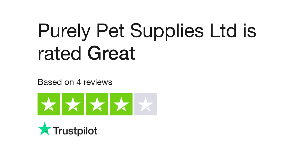 Purely Pet Supplies Ltd Reviews Read Customer Service Reviews of