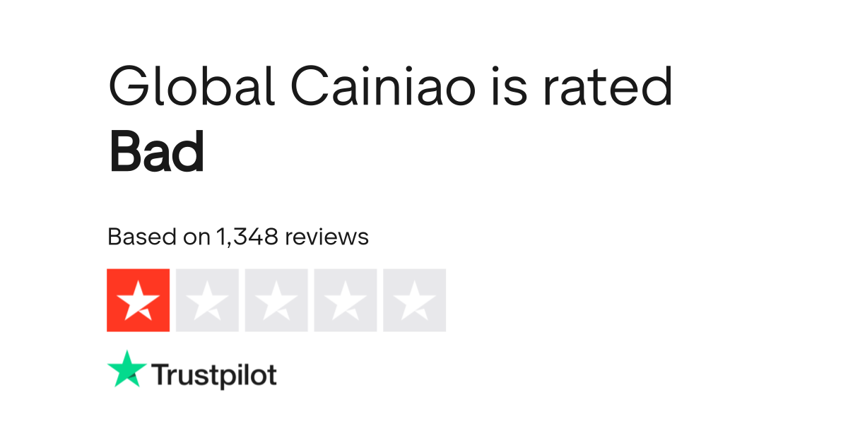 Global Cainiao Reviews | Read Customer Service Reviews of global ...