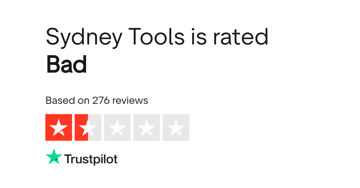 Sydney Tools Reviews Read Customer Service Reviews of