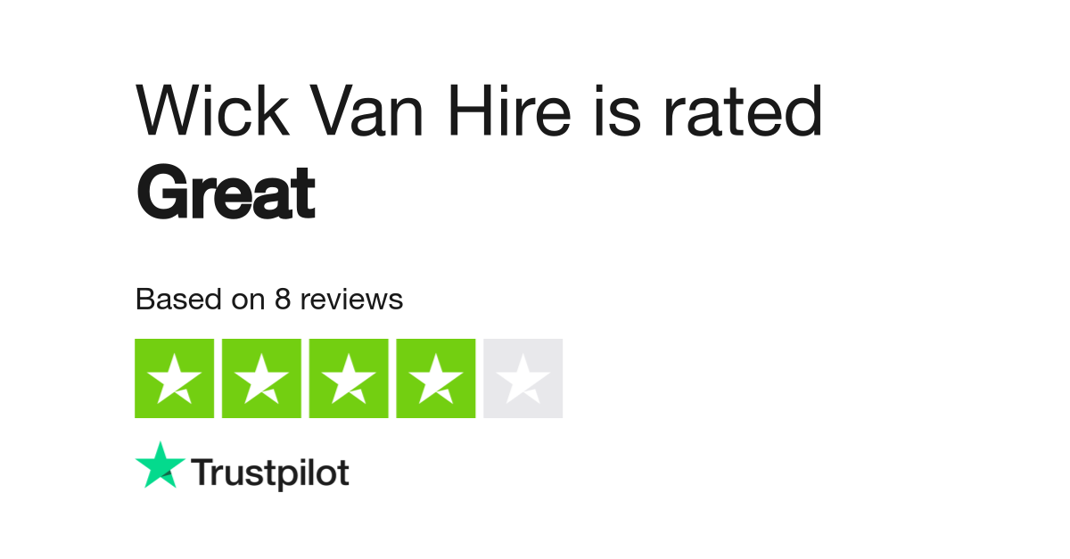 wick van hire sales