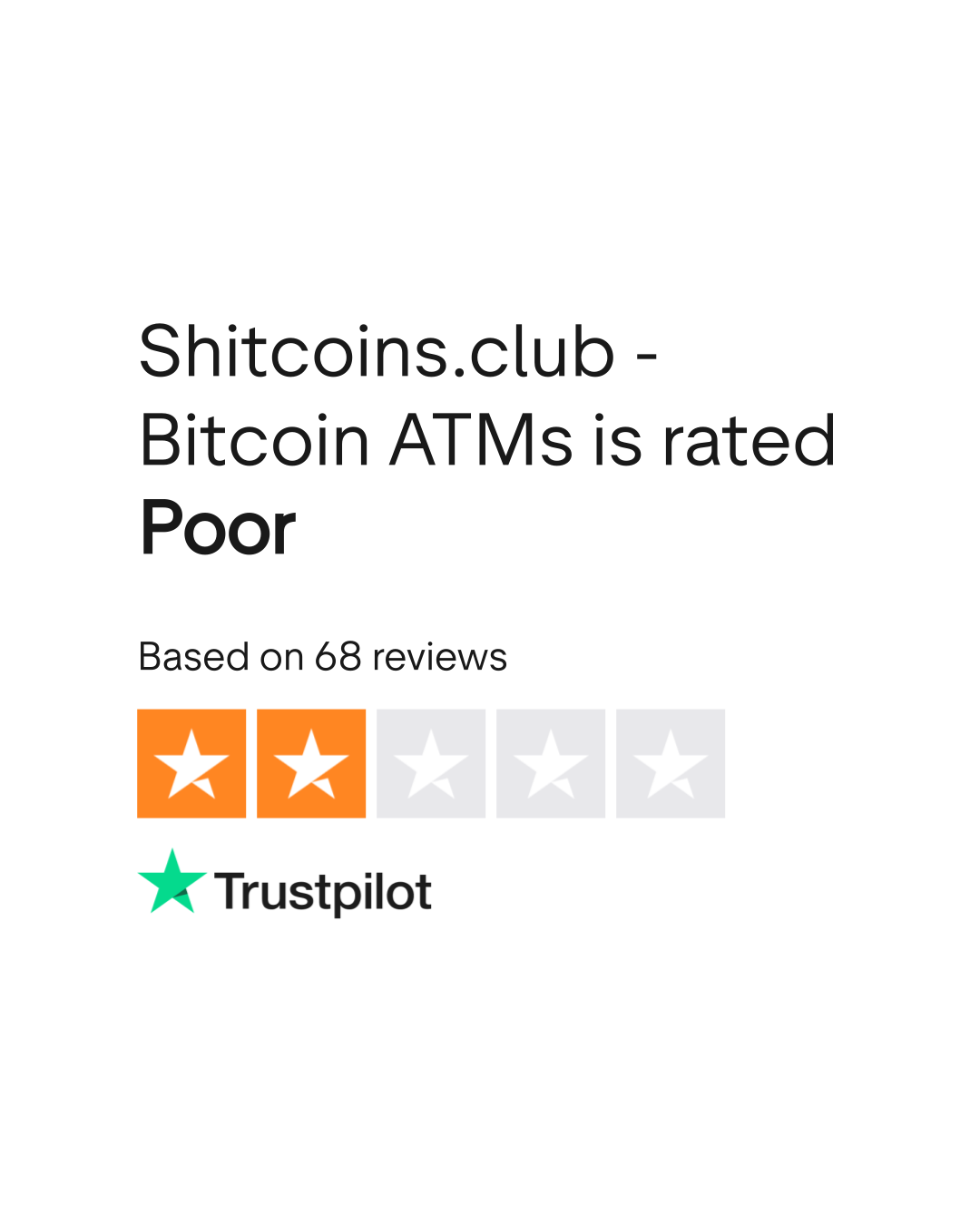 Shitcoins.club - Bitcoin ATMs Reviews | Read Customer Service Reviews of  shitcoins.club