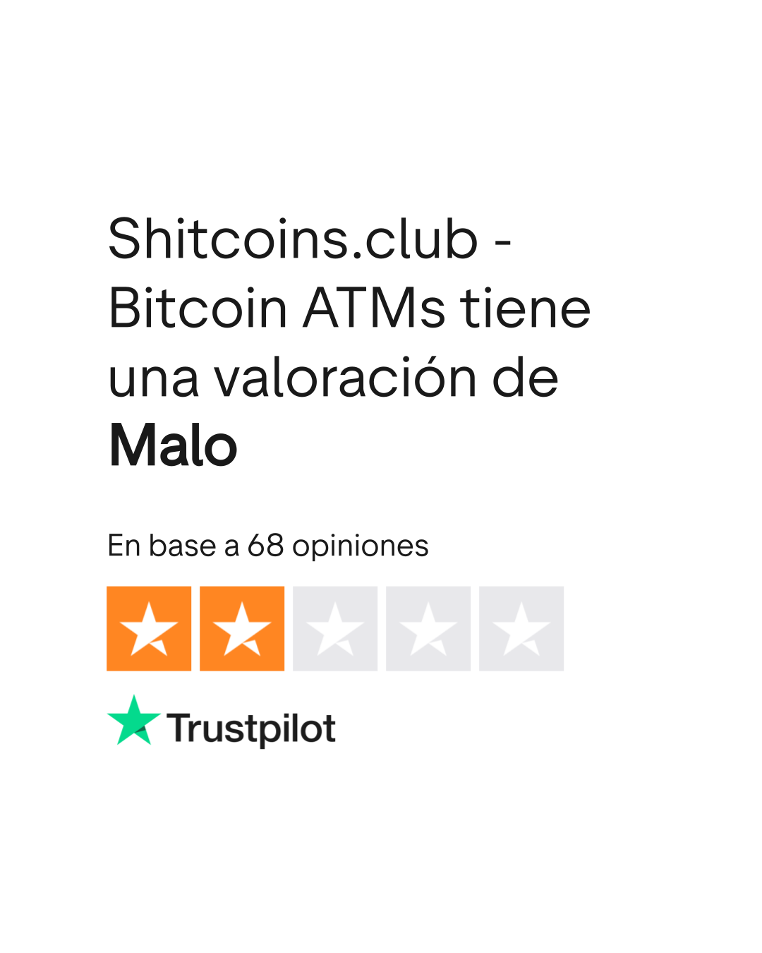 Opiniones sobre Shitcoins.club - Bitcoin ATMs | Lee las opiniones sobre el  servicio de shitcoins.club